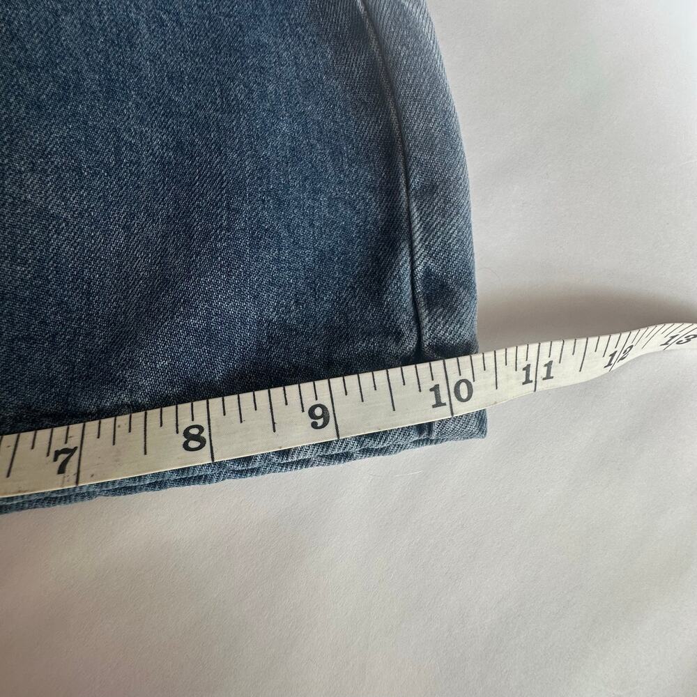 Splendid Lounge Denim Wide Leg Pants M Blue Tencel Full Length Drawstring Boho - Picture 11 of 12